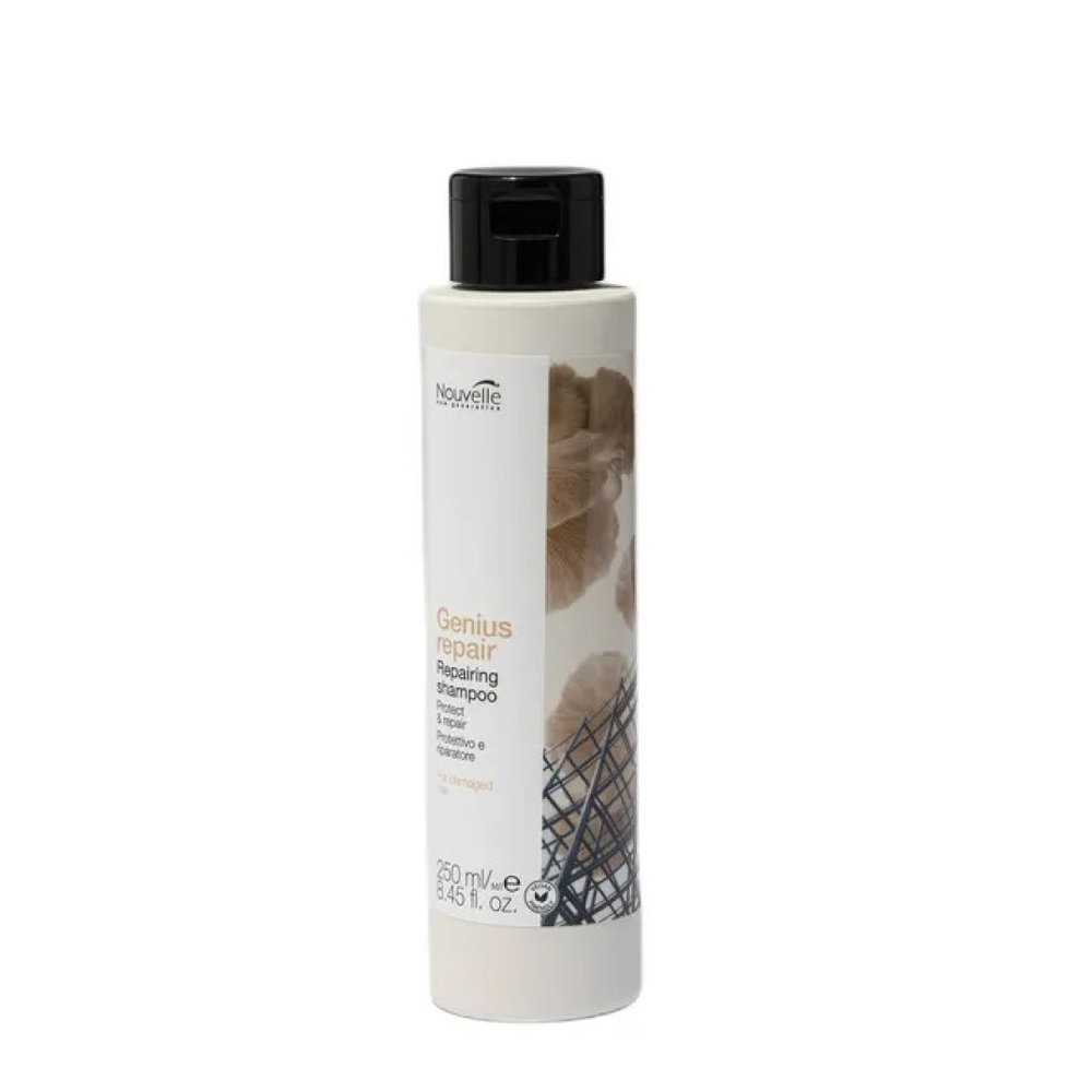 Genius Repair – שמפו משקם לשיער פגום 250ml Genius Repair – שמפו משקם לשיער פגום 250ml
